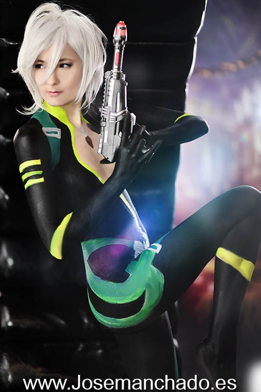 bodypaint, rei yamato, bodypaint cosplay, bodypaint anime, bodypaint yamato, josemanchado, fotografo madrid