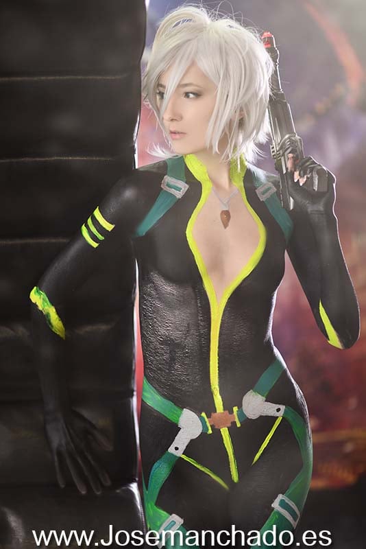 bodypaint, rei yamato, bodypaint cosplay, bodypaint anime, bodypaint yamato, josemanchado, fotografo madrid
