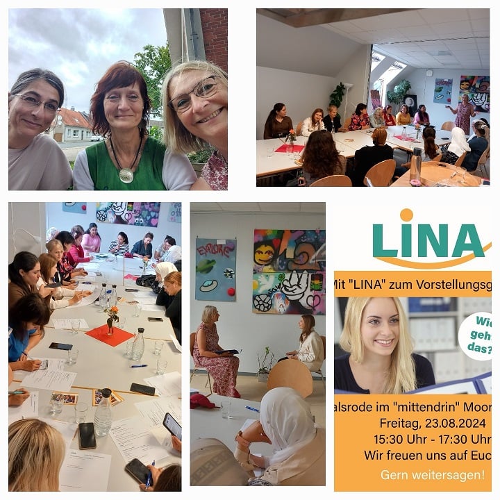 Mit LINA ... im Vorstellungsgespräch