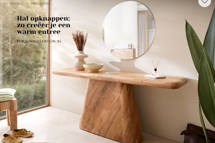 Hal opknappen; zo creëer je een warm entree