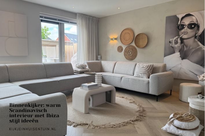 Binnenkijker: warm Scandinavisch interieur met Ibiza stijl ideeën
