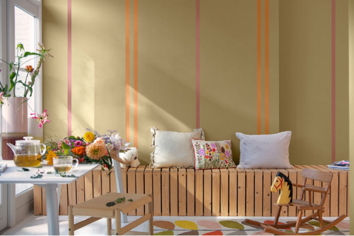 Flexa verfkleur 2023: nieuwe muur kleur