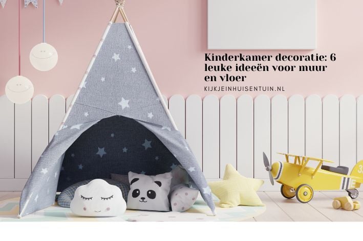 Kinderkamer decoratie: 6 leuke ideeën voor muur en vloer