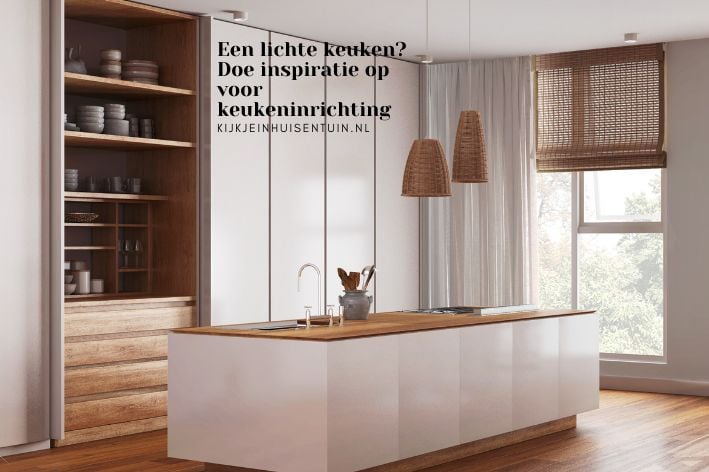 Een lichte keuken? Kleur ideeën voor keukeninrichting