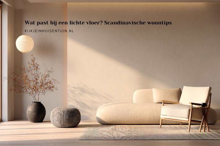 Wat past bij een lichte vloer? Scandinavische woontips