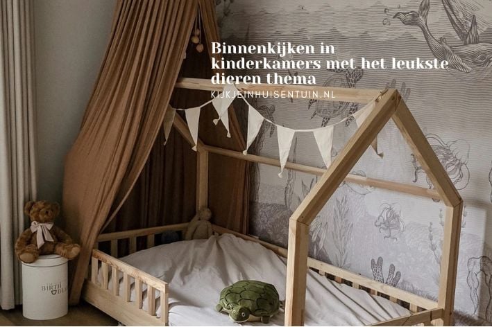 Binnenkijken in kinderkamers met het leukste dieren thema