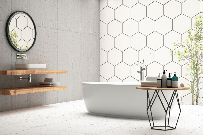 5x inspiratie voor een grijze badkamer