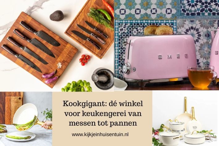 Kookgigant: dé winkel voor keukengerei van messen tot pannen