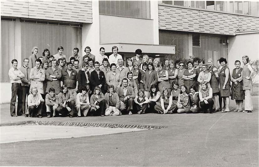 1973: BAU EINES NEUEN FIRMENGEBÄUDES Durch ein stetiges Firmenwachstum wurde ein neues Gebäude in Haid bei Ansfelden errichtet