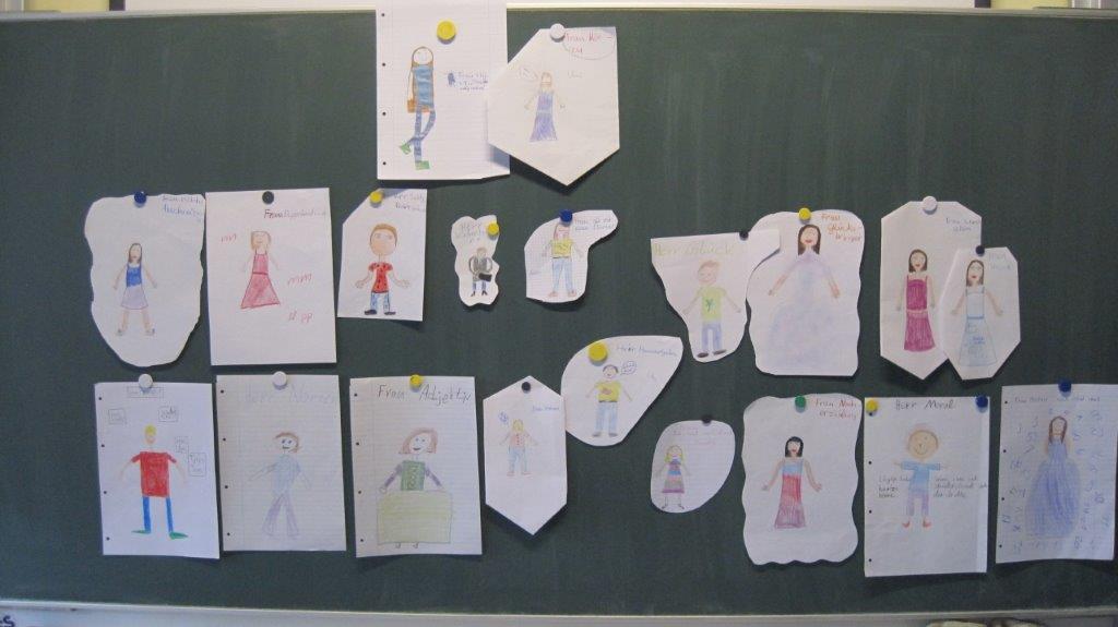 Schreibhandwerker - von den Kinder der 4a erfunden