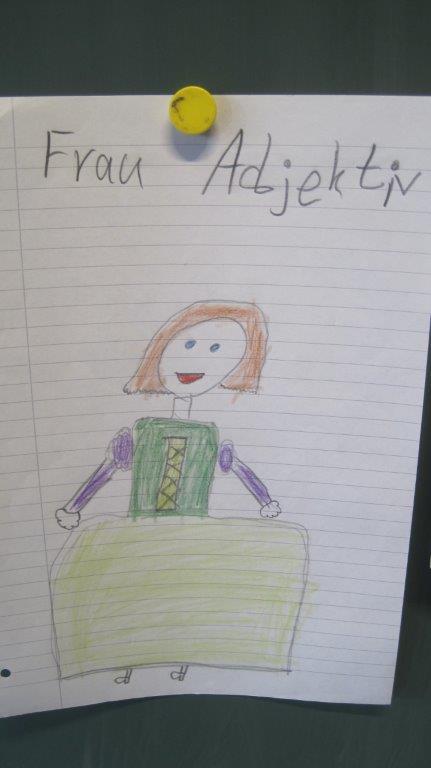 Schreibhandwerker - von den Kinder der 4a erfunden