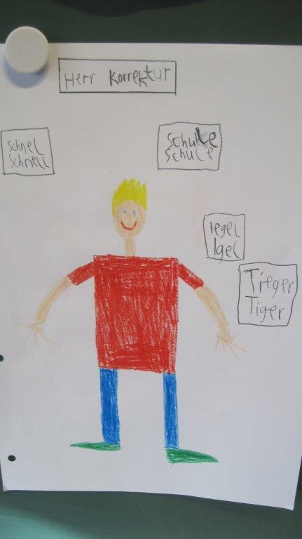 Schreibhandwerker - von den Kinder der 4a erfunden