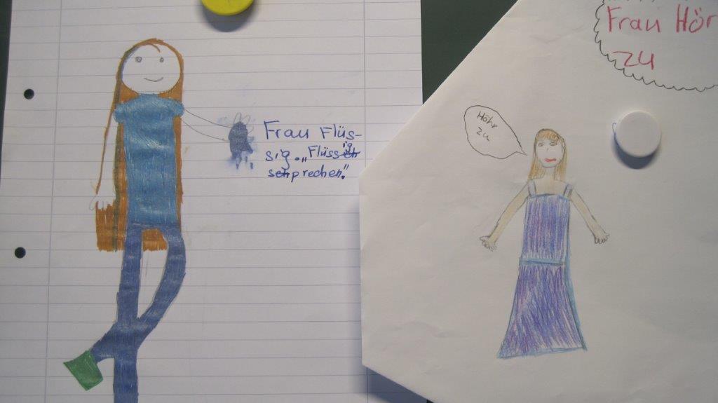 Schreibhandwerker - von den Kinder der 4a erfunden