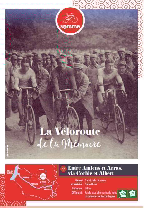 Dépliant la Véloroute de la Mémoire