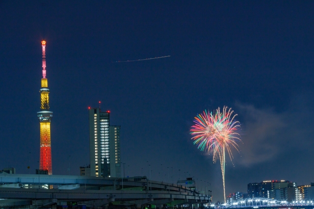3回目の隅田川花火と共に次の一歩