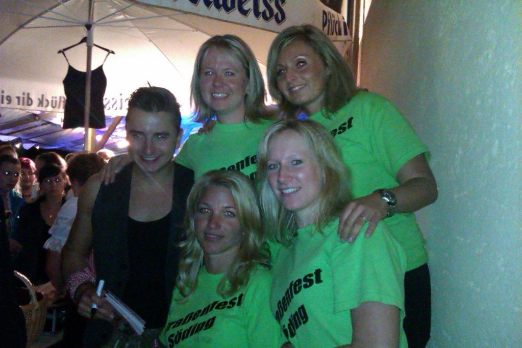 KSV-Mädels mit Andreas Gabalier