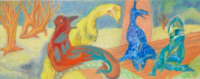 Premiere | Öl auf Leinwand | 2010 | 120x40cm