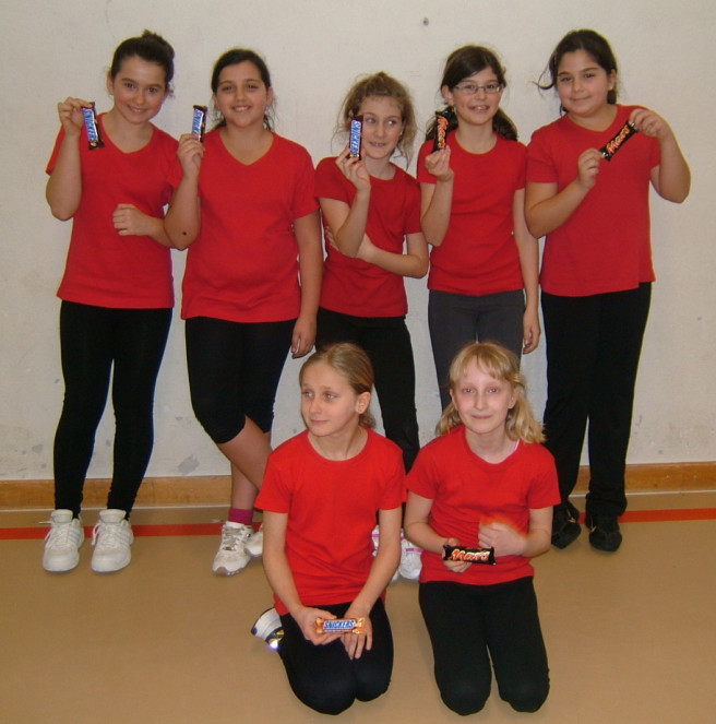 Die stolzen 3. Platzierten in der Kategorie A