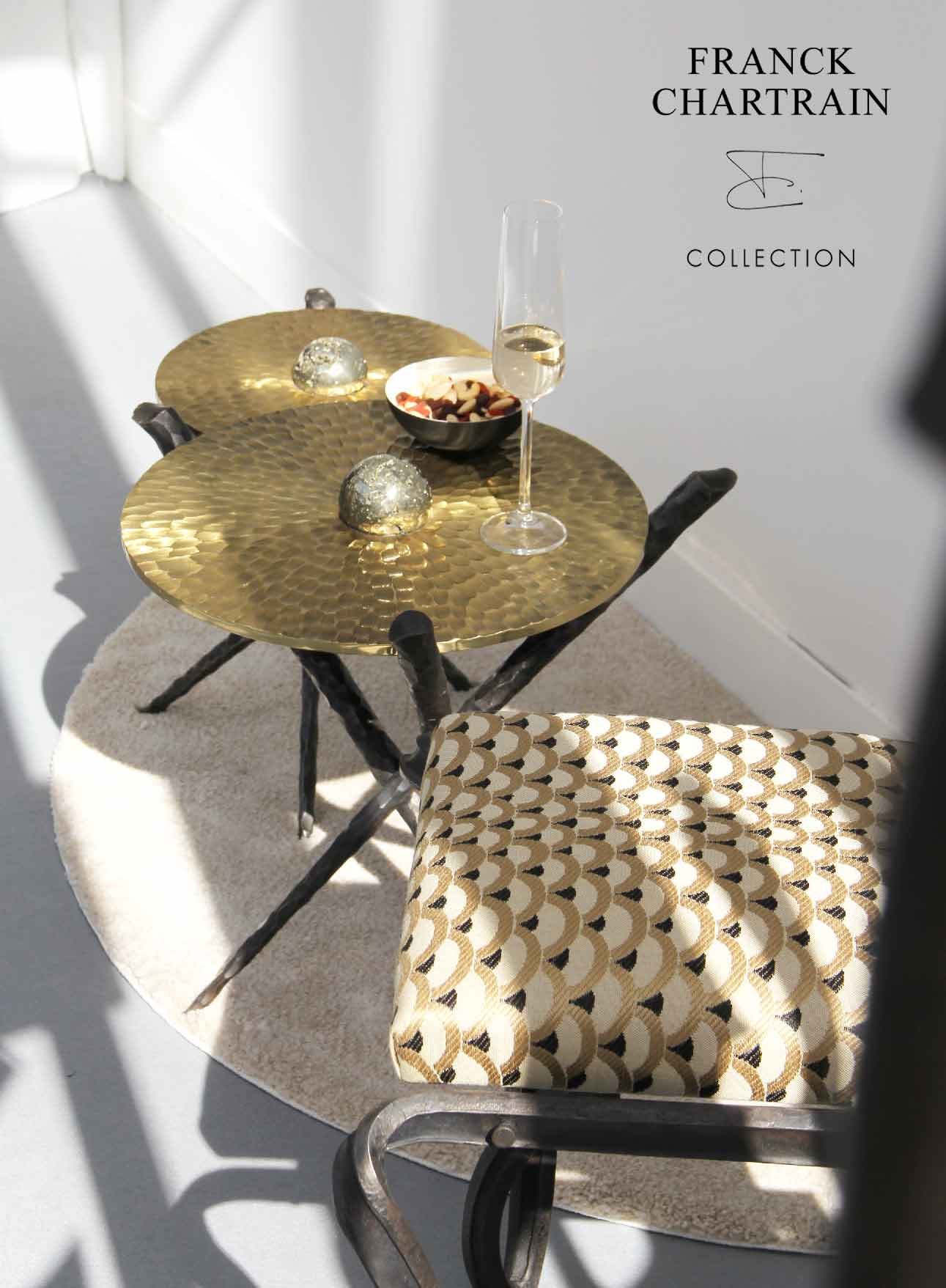 Forge Boucle Chair / Météorites Tables