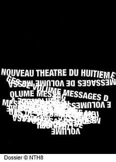 Dossier Théâtre page 1, NTH8, Les cris de Christina Mirjol