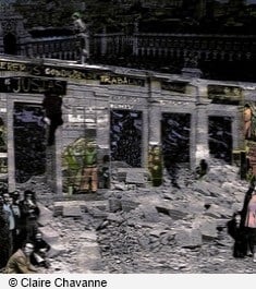 Maquette du décor de Claire Chavanne pour Cantiga para Ja de Jean-Pierre Sarrazac et Christina Mirjol