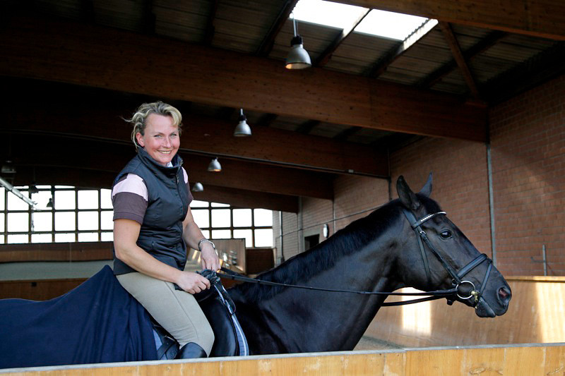 Pia mit Fräulein Fiona