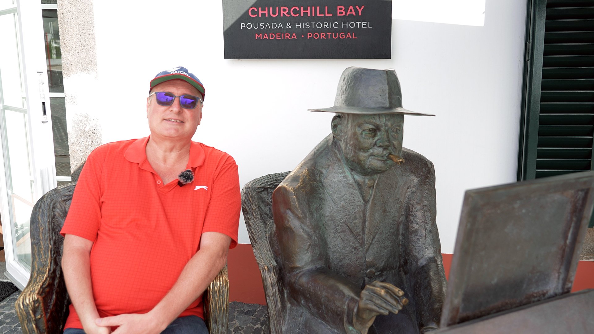 Heute noch wird der berühmte Gast vermarktet