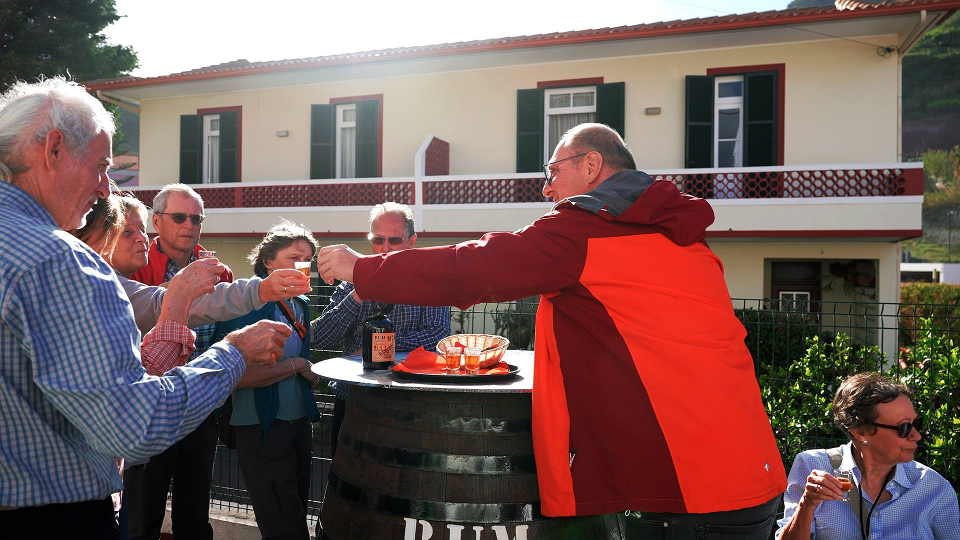 Rum-Verkostung...