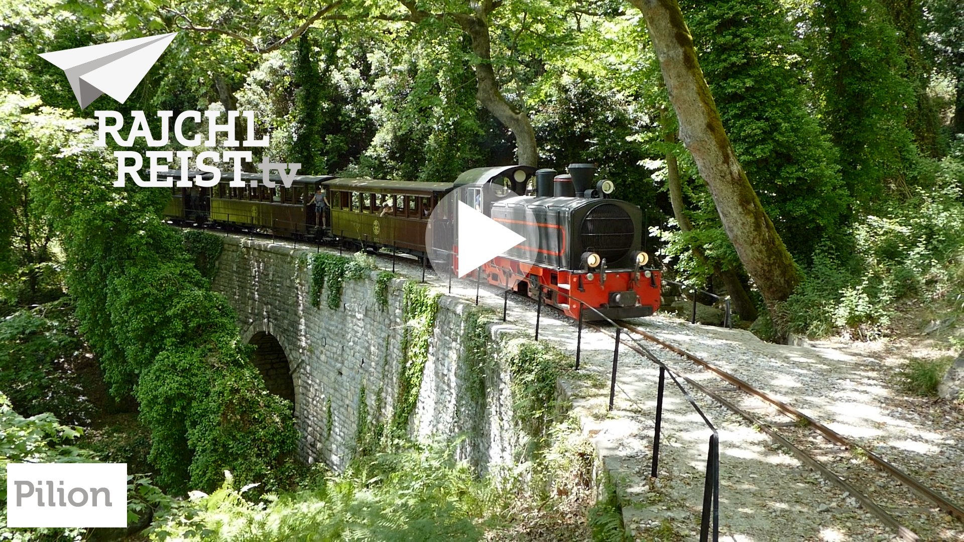 Pilion: Mit Schmalspurbahn vom Berg an den Strand