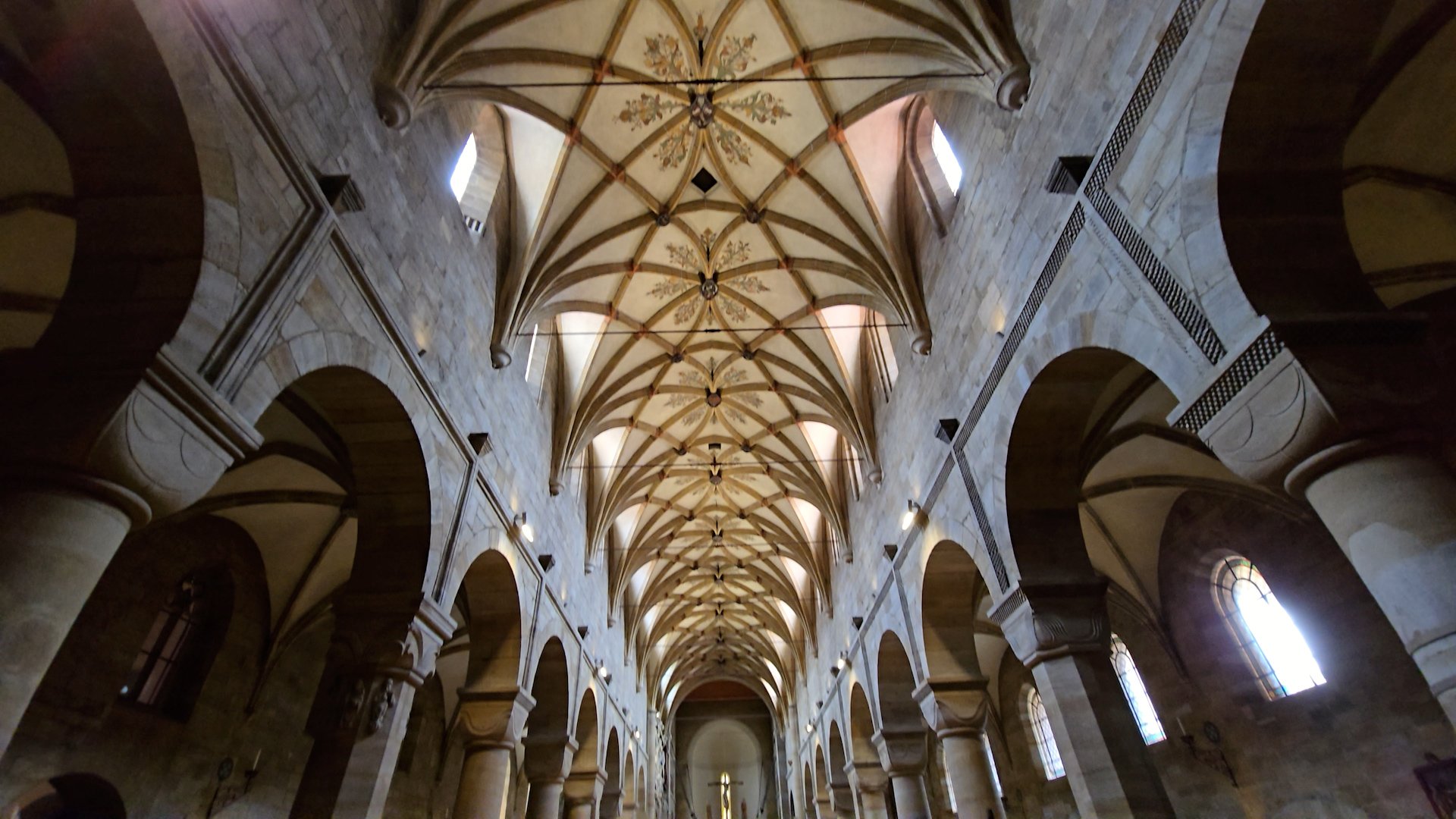 Spätgotisches Deckengewölbe