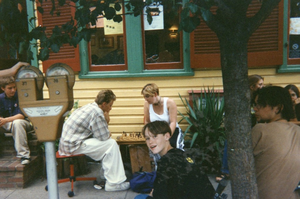 Ben "Buck Flowens" Ford and Melanie. Grayson Topper at 12 years