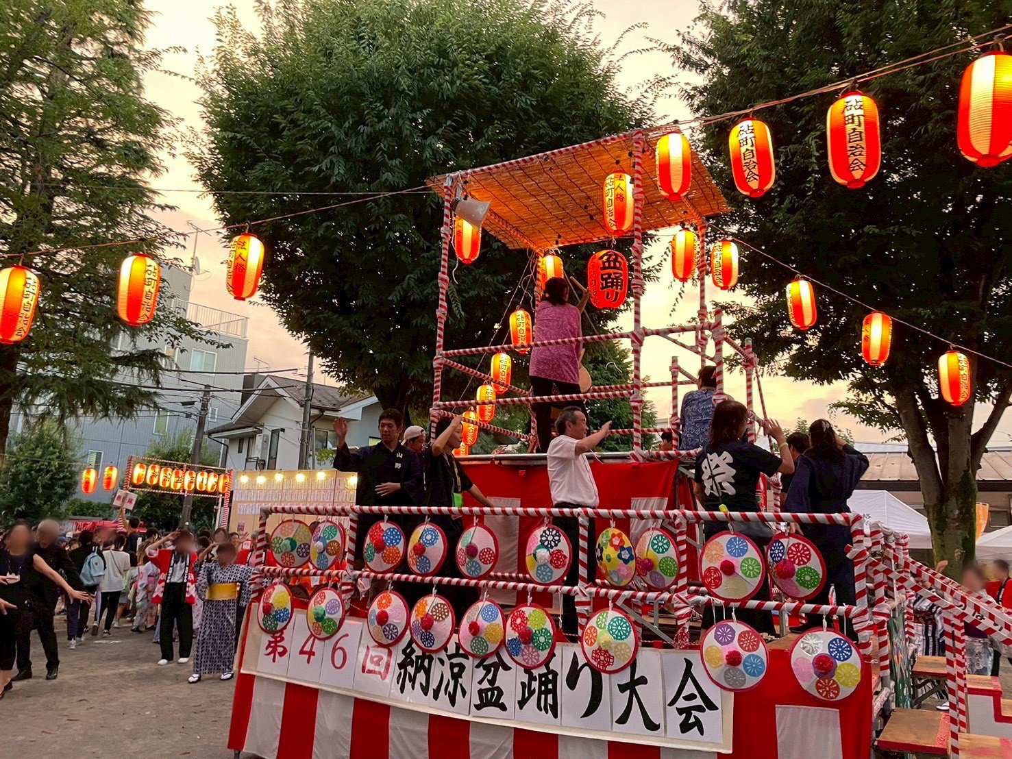 法人格砧町自治会【納涼盆踊り大会】　