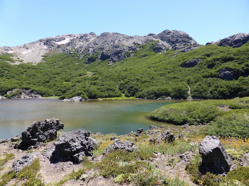 Lagos Andinos Laguna Verde