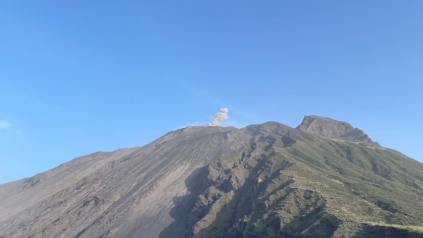 Stromboli higher up the volcano