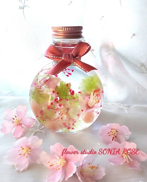 ハーバリウム認定講師　flower studio SONIA ROSE 