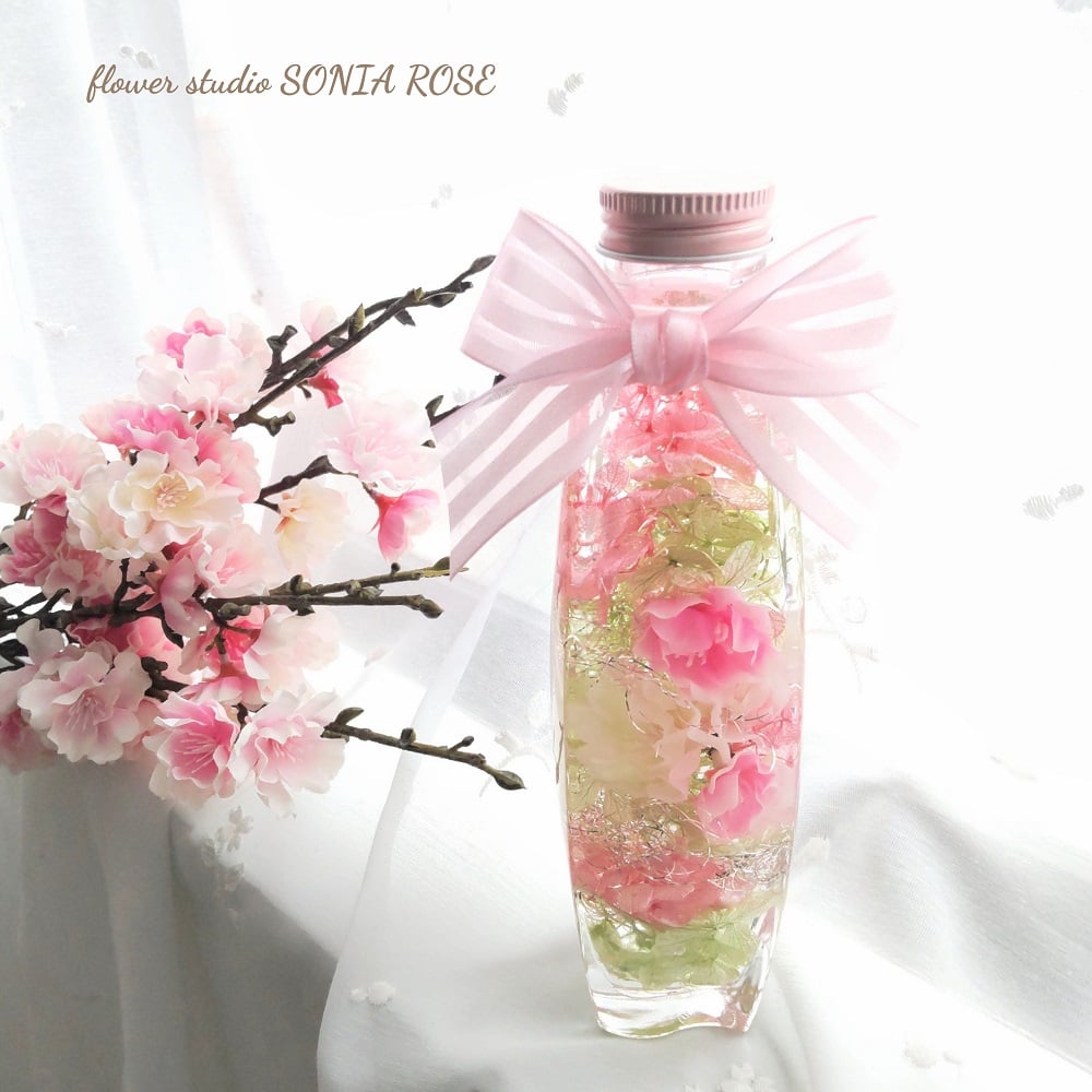 ハーバリウム認定講師flower studio SONIA  ROSE