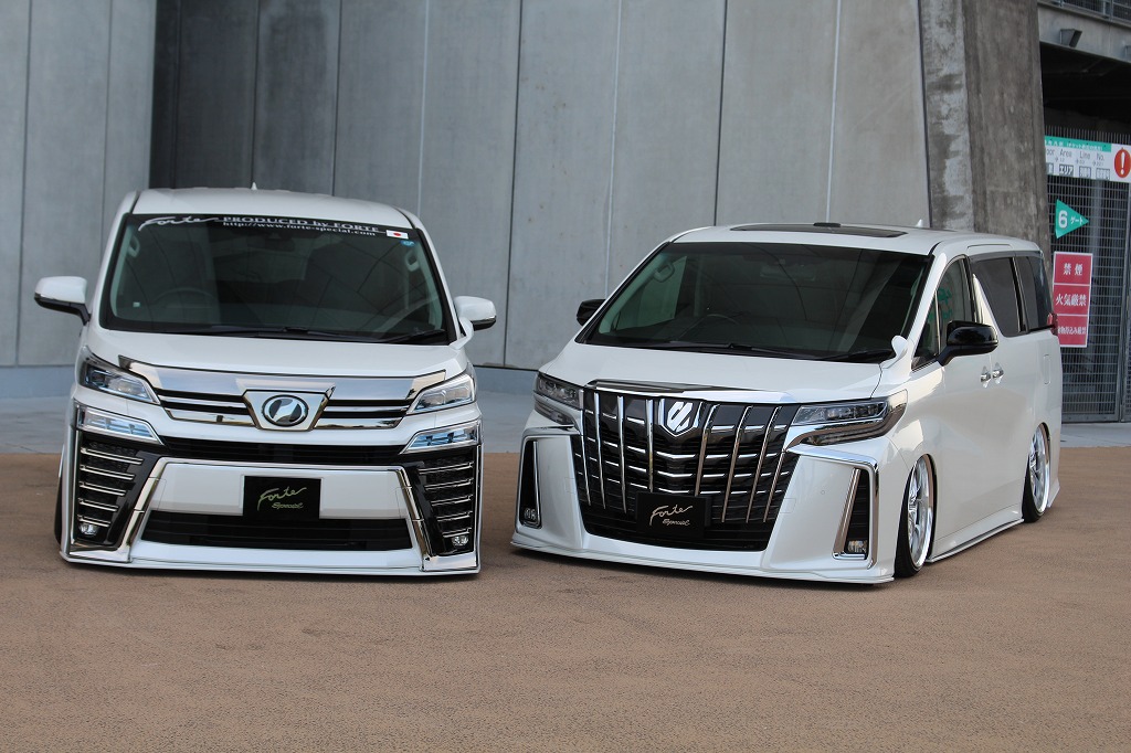 ３０アルファード後期 30アルファード後期FORTEエアロキット - オートファッションフォルテ