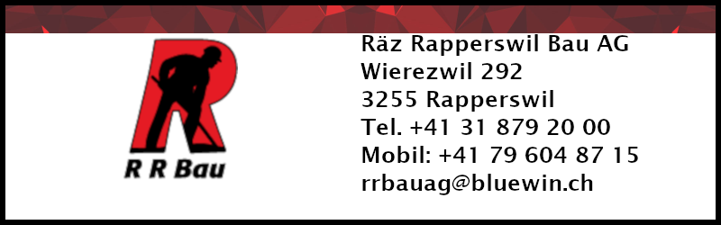 Sponsor: Räz Rapperswil Bau AG