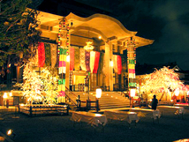 小日向寺基移転三百年記念慶讃法要_夜景-東京 小日向 本法寺-東京都文京区のお墓 永代供養墓 法要-