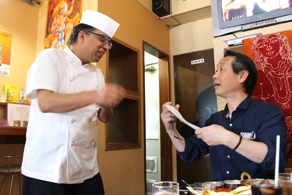 在留許可になったインド料理店のご主人と【新潟】