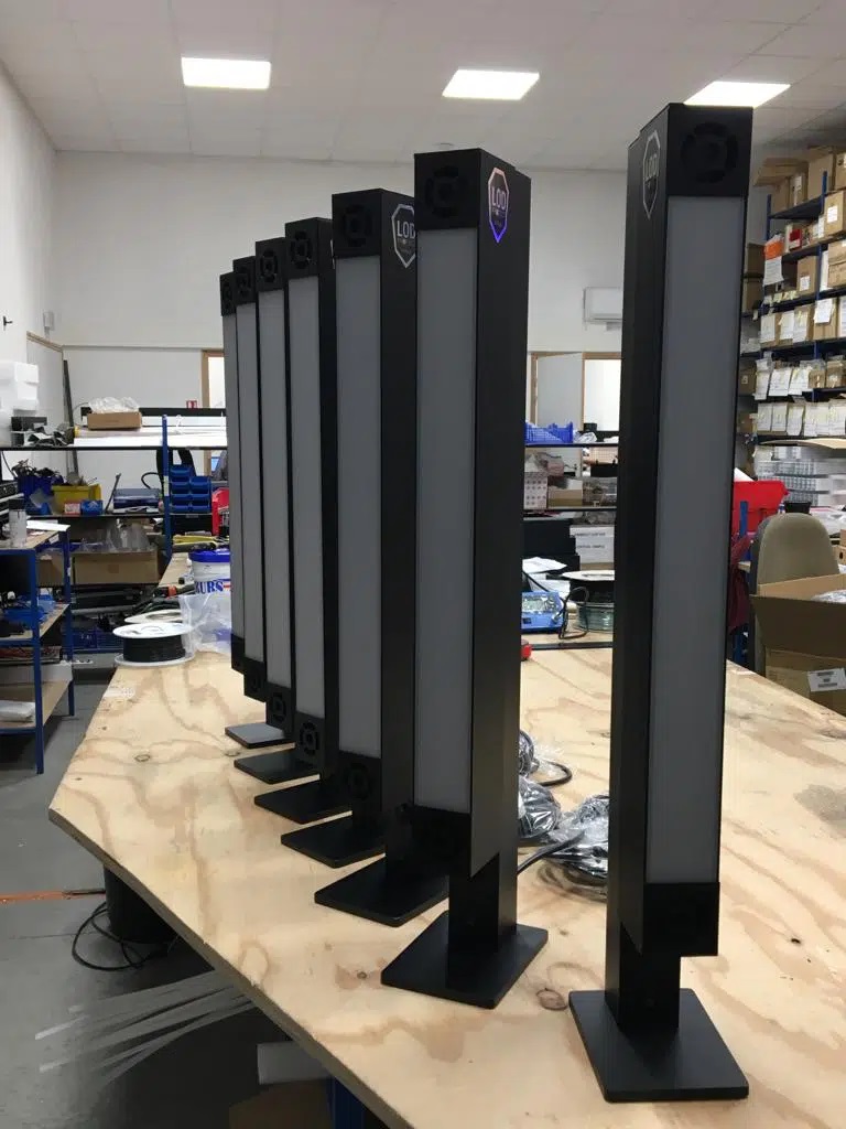 Arrivée de matériel UV-C sur le Caillou