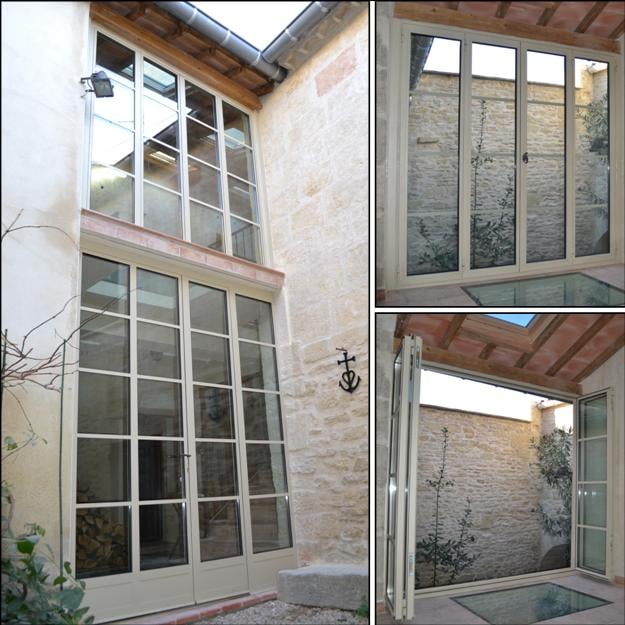 Menuiserie métallique avec la gamme hermétique. Aubais Gard (30) Métalu d'Oc