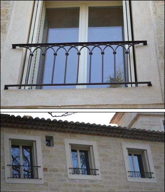 Appui de fenêtre (sommières, Gard, 30) Métalu d'Oc