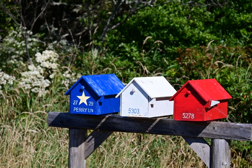 Alles wird in den Farben der Akadier gestaltet