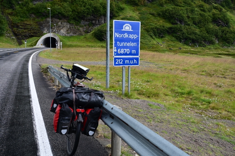 Nicht ganz der längste Tunnel der Reise aber mit Sicherheit der tiefste