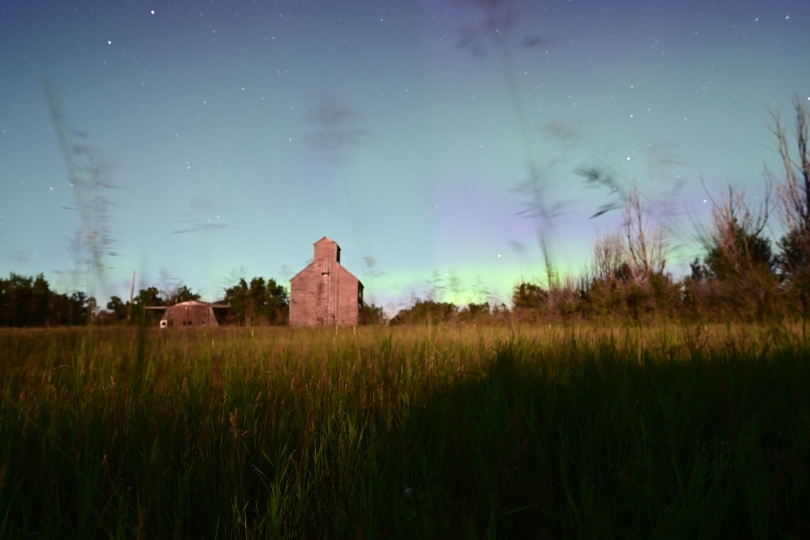 Unerwartetes Fotoglück - Nordlicht weit im Süden Kanadas
