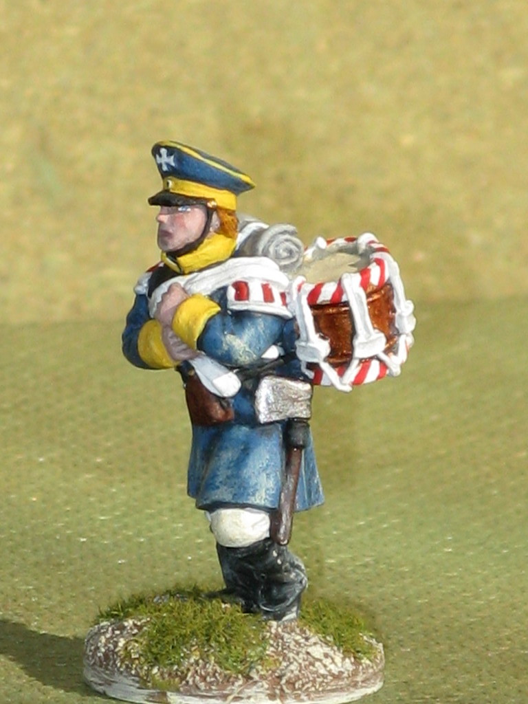 Silesian Landwehr Infantry Drummer.