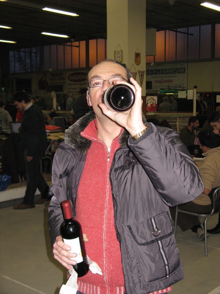 Tanto non devo guidare io!