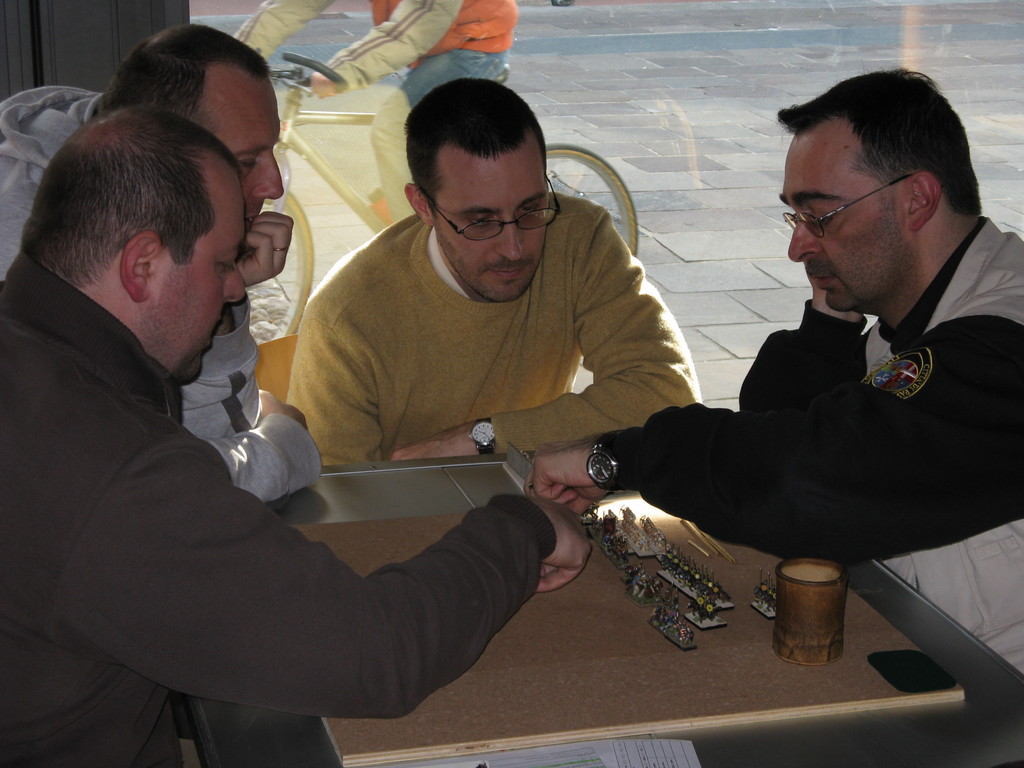 Partita a DBA o seduta per evocare lo spirito di Basilio II? 