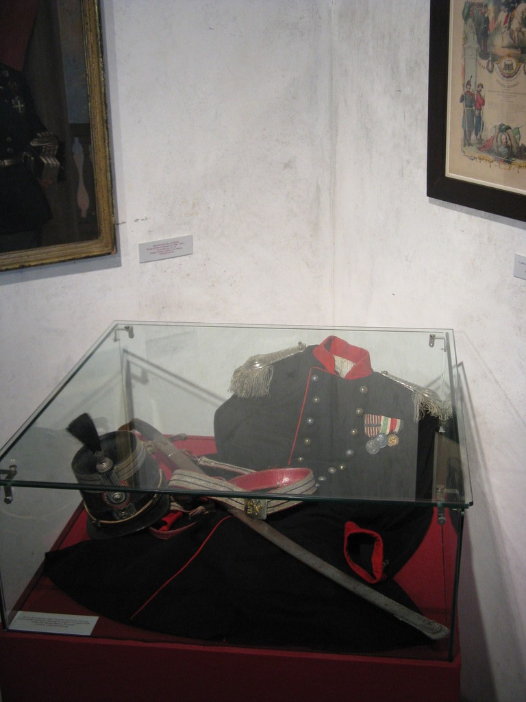 Uniforme da capitano della guardia nazionale 1859 - National Guard captain uniform 1859.
